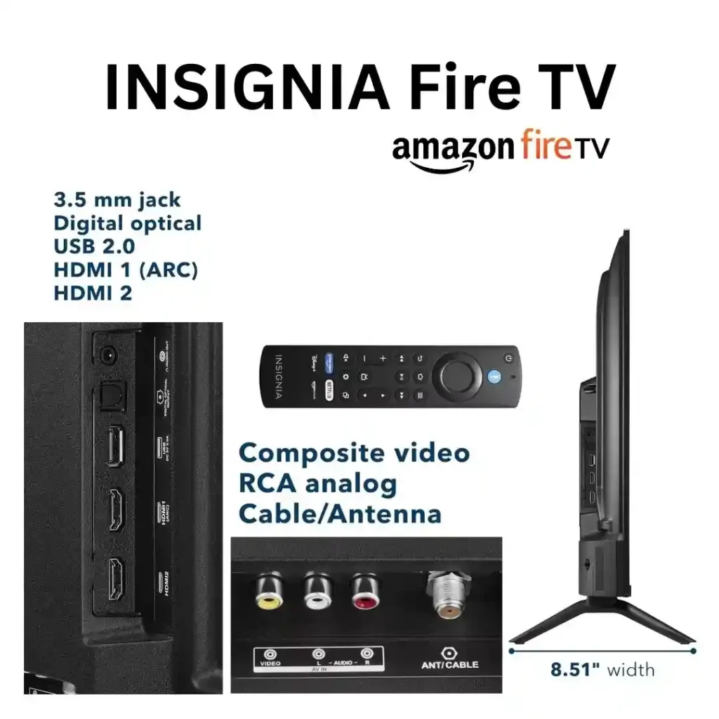 Insignia 32 Inch Smart Fire TV features