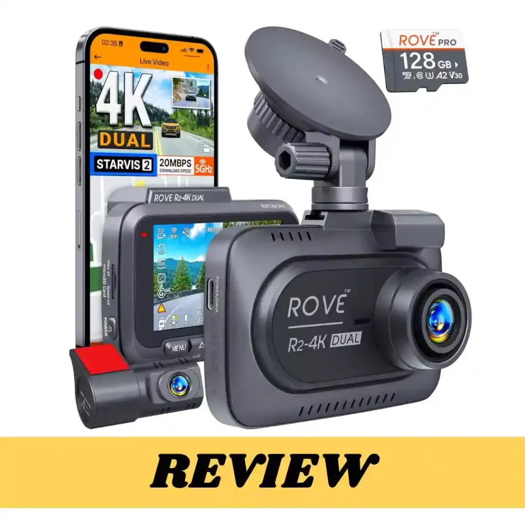 ROVE R2-4K DUAL Dash Cam