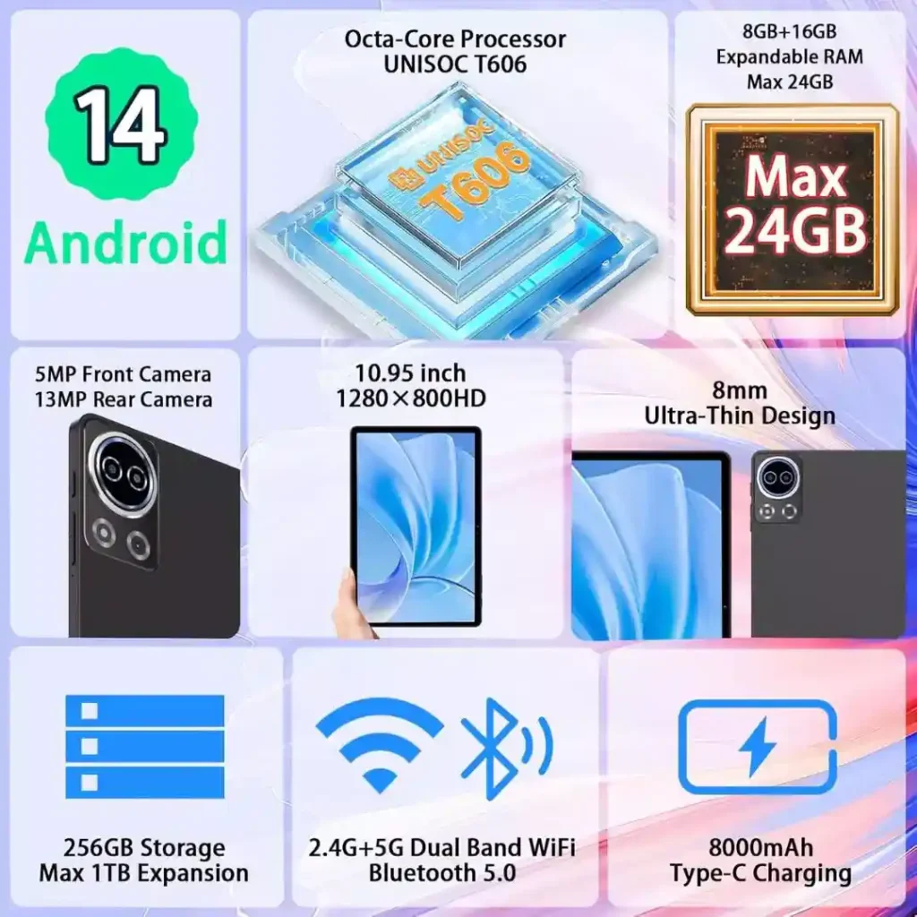 SKYEGG 11 Inch Tablet specs