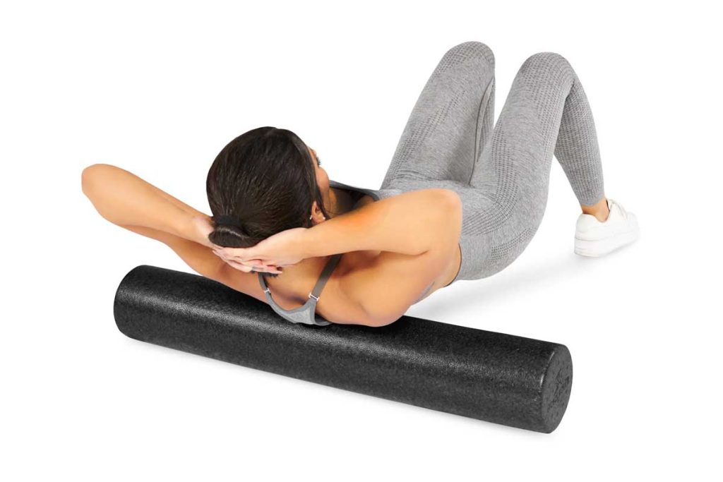 The Amazon Basics High-Density Round Foam Roller