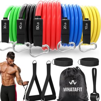 resistance band abs workout equipement