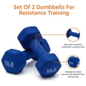 Amazon Basics Easy Grip Workout Dumbbell