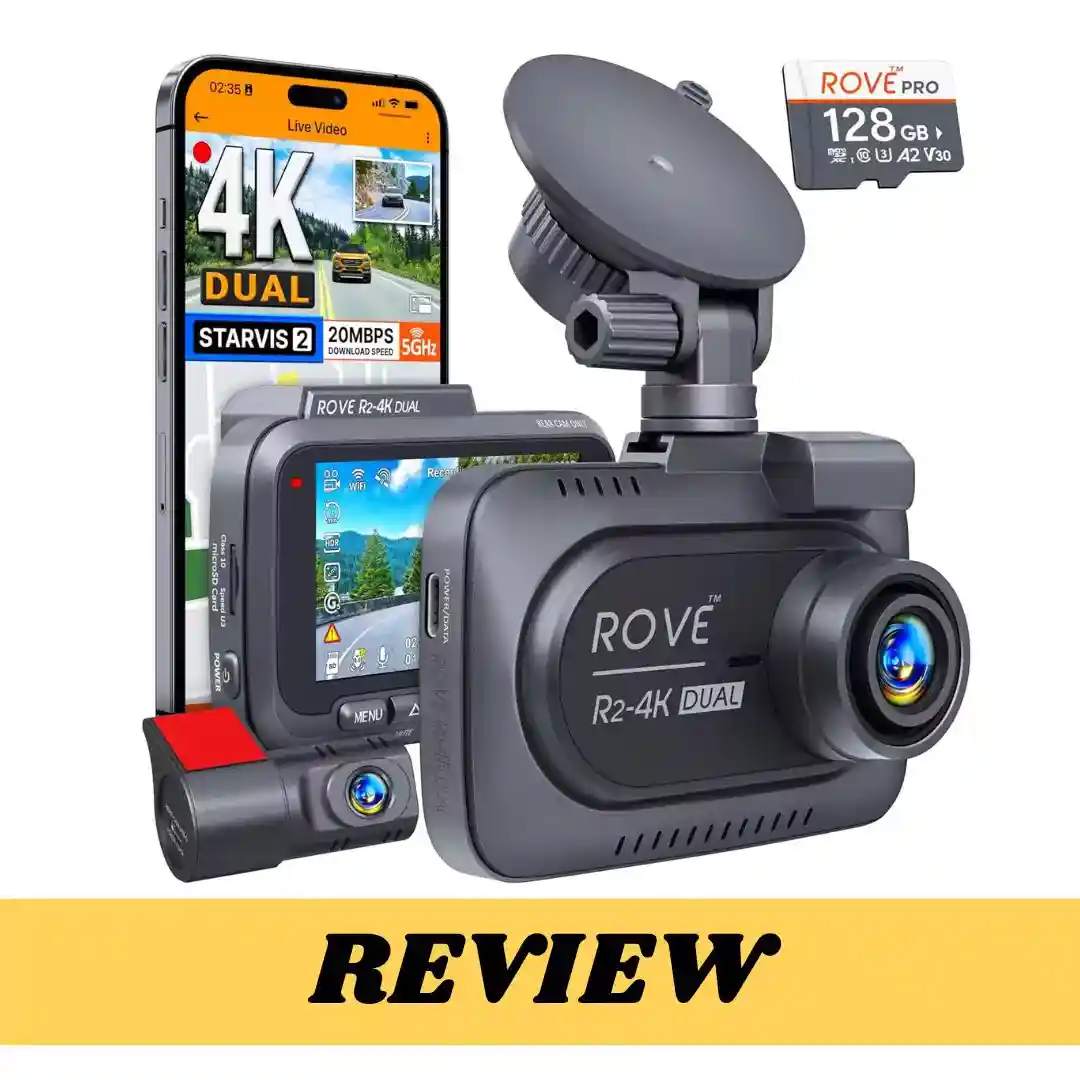 ROVE R2-4K DUAL Dash Cam