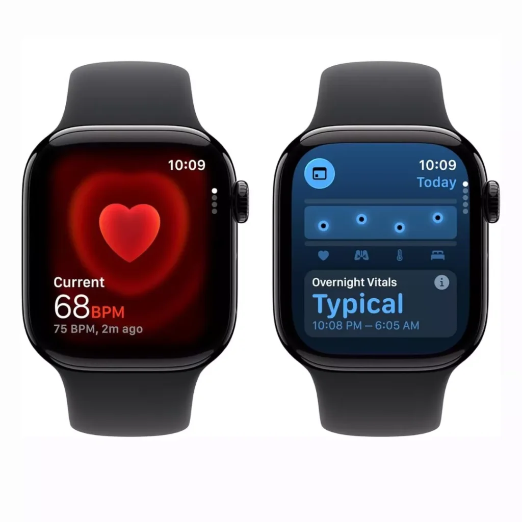 Apple Watch Series 11 [GPS 42mm] Smartwatch with Jet